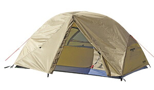 キャプテンスタッグ トレッカーアルミテント2UV（カーキ）(2人用) UA-0061 CAPTAIN STAG
