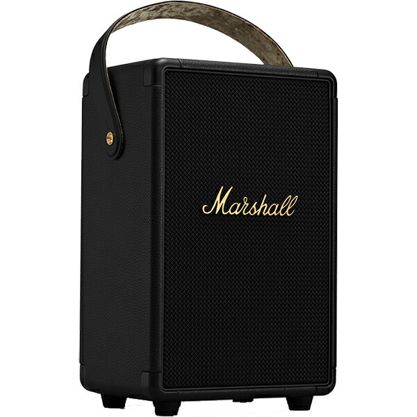 マーシャル Bluetooth相応う 携帯型金棒引き TUFTON Black and Brass TUFTON-BLACK-BRASS Marshall TUFTON Black and Brass