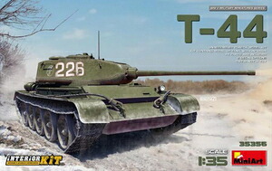 ミニアート 1/35 T-44 フルインテリア（内部再現）【MA35356】 プラモデル