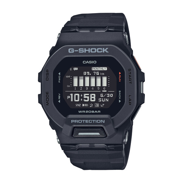 カシオ 【国内定め事品】G-SHOCK（ジーショック） G-SQUAD Bluetooth 石英 メンズ手合い GBD-200-1JF [GBD2001JF]【返品カテゴリー化A】