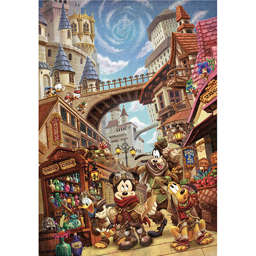 楽天市場 ディズニー アナザー ワールド 冒険のはじまり 1000ピース ジグソーパズル テンヨー Disneyzone Joshin Web 家電とpcの大型専門店