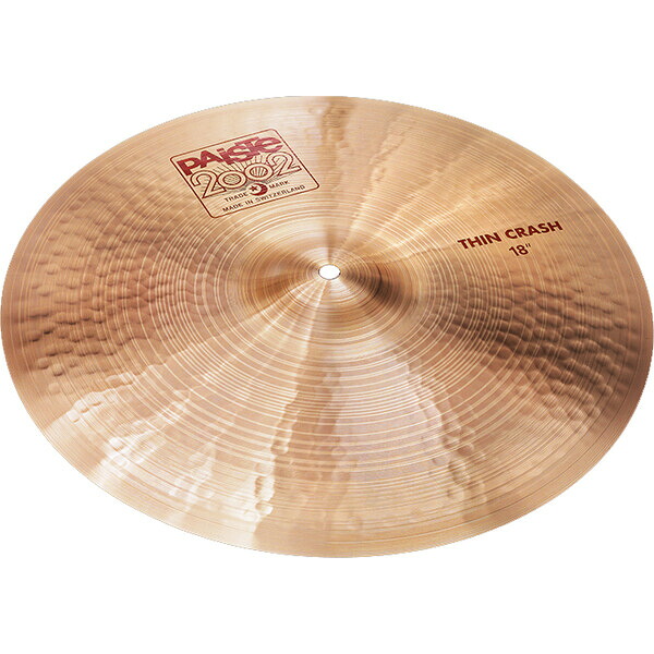 パイステ シンバル　クラッシュ　16&rdquo; 2002 THIN CRASH 16 Paiste｜Joshin web 家電とPCの大型専門店