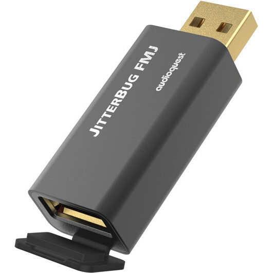 オーディオクエスト USBノイズフィルター【USB-A(オス)⇒USB-A(メス)】 Jitter Bug-FMJ audioquest（ジッターバグ・フル・メタル・ジャケット）
