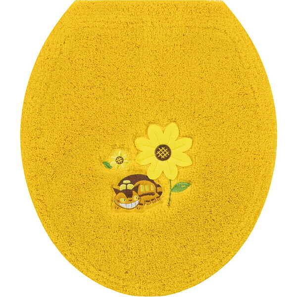 センコー 花のバス停 となりのトトロ Senko 普通便座用フタカバー