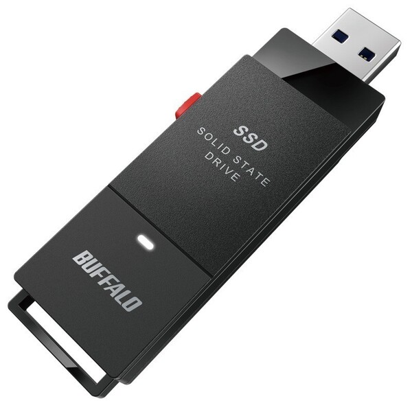 SSD-SCT500U3-BA バッファロー SALE 71%OFF USB 3.2 Gen 【SALE／94%OFF】 2 1 対応 動作確認済 外付けポータブルSSD ブラック PS4 PS5 PRO 500GB