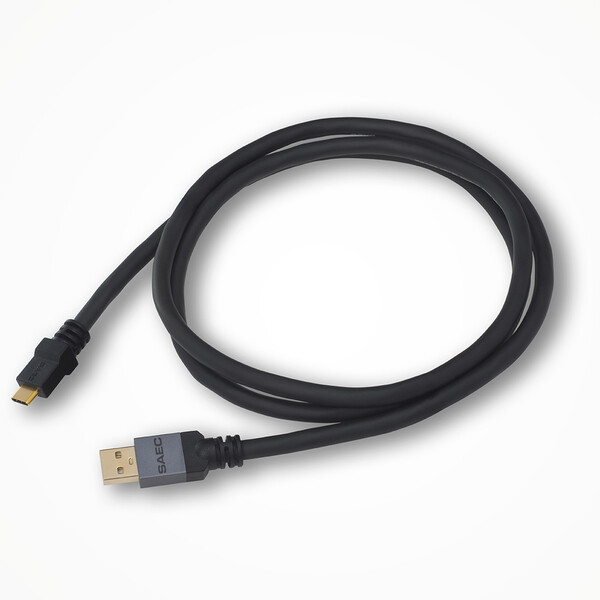 サエク オーディオグレードUSBケーブル(4.5m)【A】タイプ⇔【C】タイプ SAEC ストラトスフィア SUS-020A-TYPEC-4.5m|Joshin web 家電とPCの大型専門店