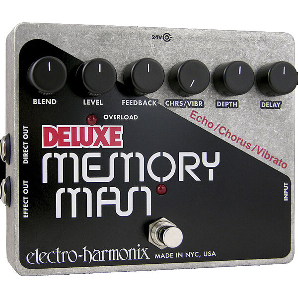 エレクトロ・ハーモニクス アナログ・ディレイ/コーラス/ビブラート DELUXEMEMORYMAN Electro-Harmonix　Deluxe Memory Man