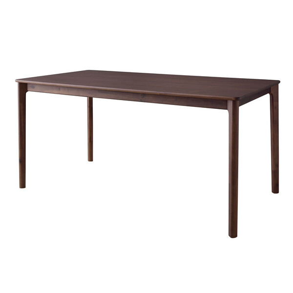 東谷 ダイニングテーブル(幅150×奥行80×高さ72cm・ブラウン) RP-602WAL ルーシー [RP602WAL]