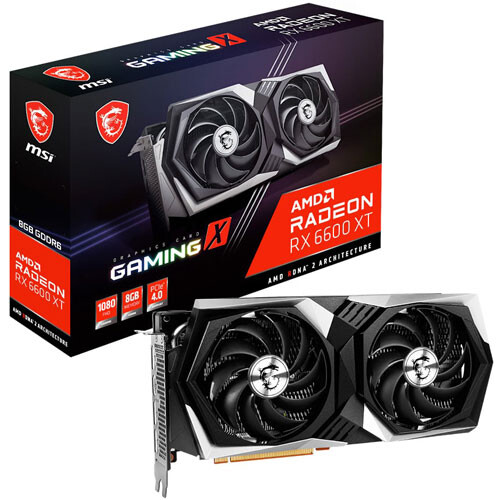 緑林シリーズ MSI Radeon RX 6600 XT GAMING X 8G グラフィックス