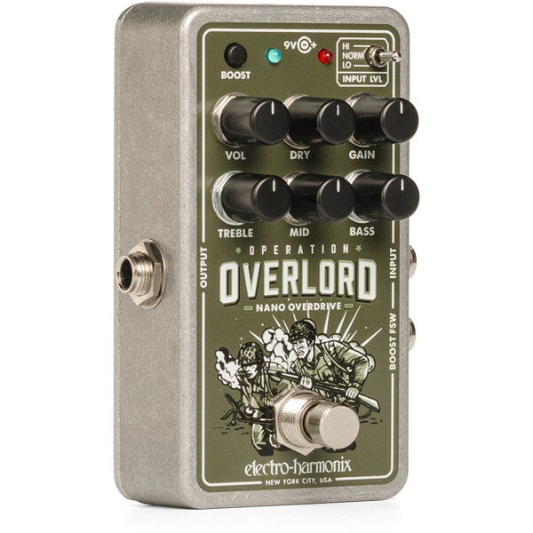 エレクトロ・ハーモニクス オーバードライブ/ディストーションペダル NANOOPERATIONOVE Electro-Harmonix　Nano Operation Overlord