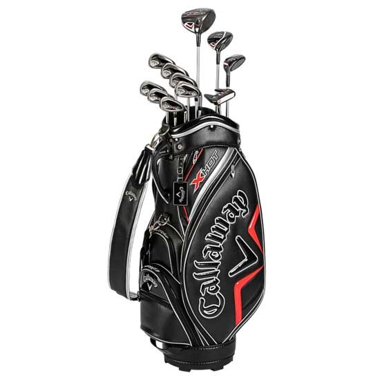 キャロウェイ X HOT キャディバッグ付クラブ11本セット(フレックス：R) CW-X-HOT-SET-R Callaway