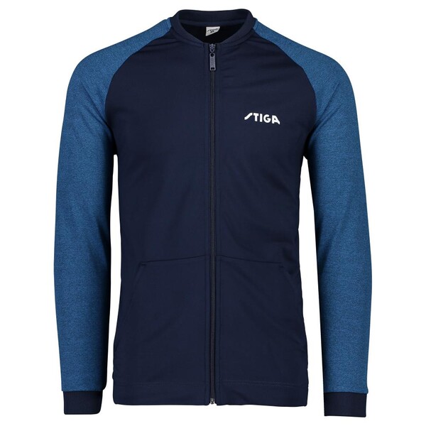 STIGA（スティガ） 卓球用ウェア STIGA メンバージャケット（ネイビー×ブルー・サイズ：XL） STJ-1861246607 STIGA　ユニセックス