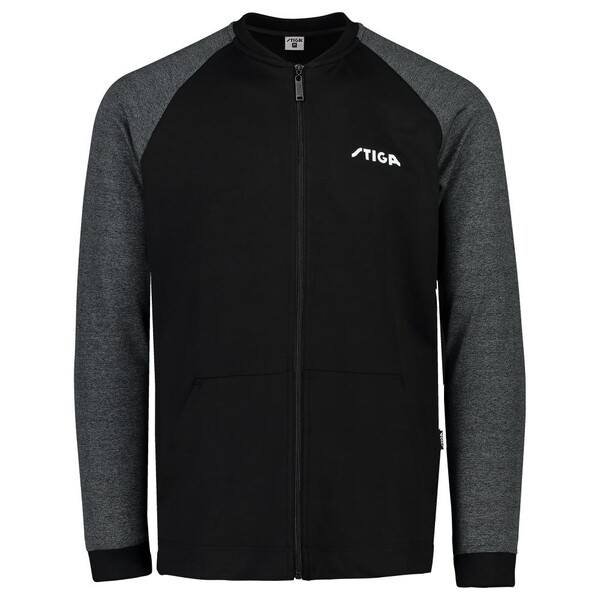 STIGA（スティガ） 卓球用ウェア STIGA メンバージャケット（ブラック×グレー・サイズ：M） STJ-1861241205 STIGA　ユニセックス 6,313円