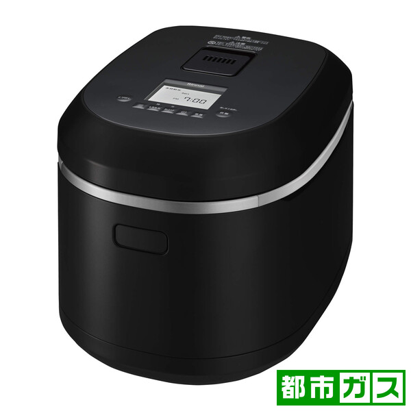 リンナイ タイマー付ガス炊飯器（1.1升炊き）　マットブラック【都市ガス12A13A用】 RR-100MTT(MB)-13A Rinnai　直火匠 炊飯器　1.1升 [RR100MTTMB13A]