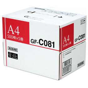 キヤノン 高白いこと質問用紙 A4 500枚×5冊/箱  GF-C081A4FSCMIX