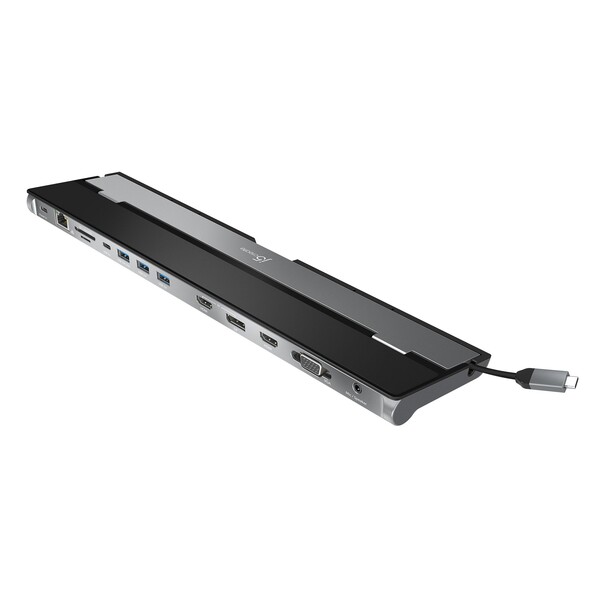 ジェイファイブクリエイト PD 100W対応 USB-C Triple Display 13in1ドッキングステーション j5create JCD543