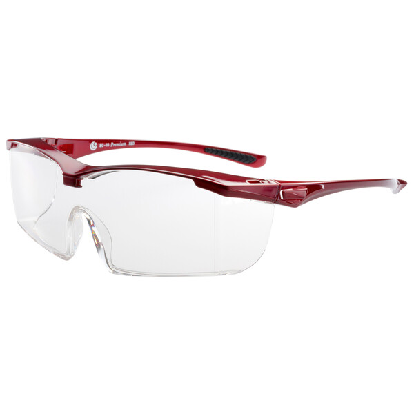 EC-10 Premium RED エリカオプチカル EYE CARE GLASS PREMIUM 保護メガネ レッド ERICA OPTICAL アイケアグラスプレミアム  メガネの上から着用可能 EC10PREMIUMRED 超熱