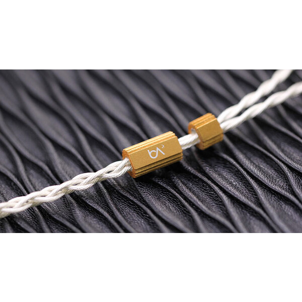 音楽的リズムオーディオ イヤホンケーブル（1.2m・4導電体）【Custom 2pin⇔3.5粍ステレオミニ】 BEA-8954 Beat Audio Prima Donna MKII