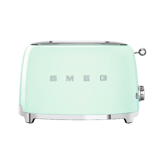 smeg ポップアップトースター 淡彩緑であること TSF01PGJP SMEG [TSF01PGJP]