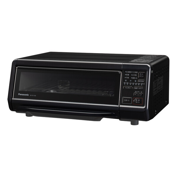 パナソニック スモーク＆ロースター　ブラック NF-RT1100-K Panasonic　けむらん亭 [NFRT1100K]