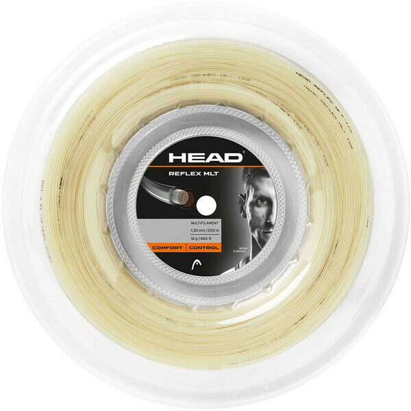 HEAD(尖端) 硬式庭球用より糸 REFLEX MLT REEL（自然的・大きさ：大きさ：1.30粍） HTM-281314