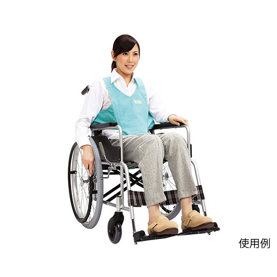 フットマーク 車いす用ワンタッチベルト（グリーン&times;イエロー） 403654-02(0-2446-51) FOOTMARK キーパーII [403654020244651]｜Joshin web 家電とPCの大型専門店