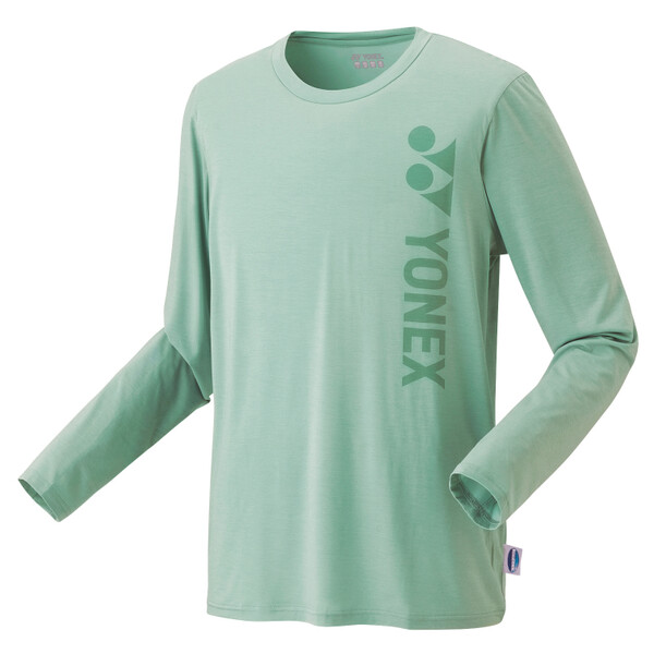 YO-16596-355-L ヨネックス 63％以上節約 ユニロングスリーブTシャツ サイズ：L 【再入荷！】 スモークグリーン