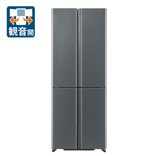 Haier JR-NF406A-W 冷蔵庫 406L ホワイト JRNF406AW 冷蔵庫、冷凍庫