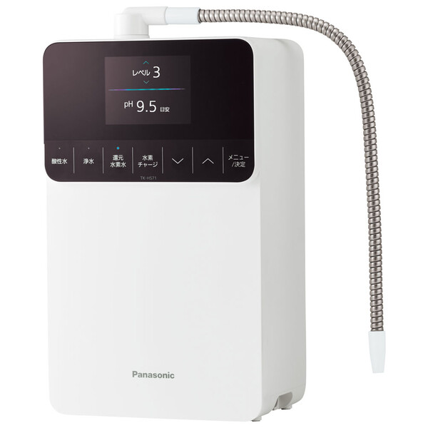 パナソニック 立てなおすH水生み出すこと器（白いこと） 有機フッ素練りあわせる物 PFOS/PFOA取っぱらう相応う TK-HS71-W Panasonic [TKHS71W]