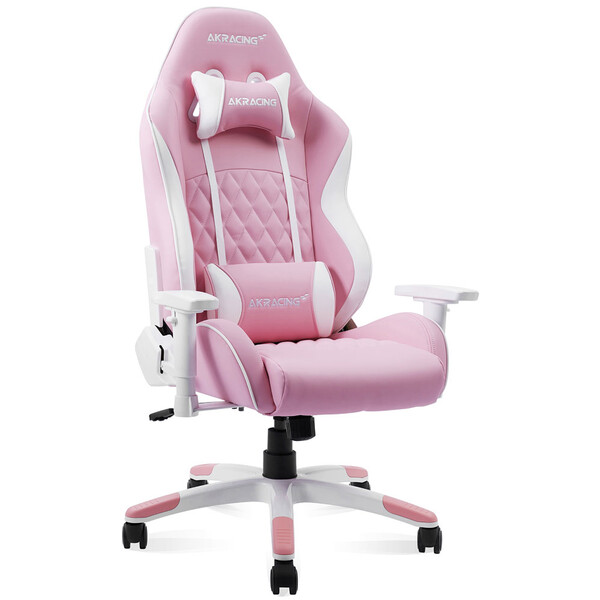AKRacing（エーケーレーシング） ゲーミングチェア PINON（サクラピンク） AKR-PINON-SAKURAPINK AKレーシング　PINONシリーズ [PINONSAKURAPINK]｜Joshin web 家電とPCの大型専門店