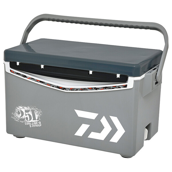 ダイワ クールラインα S 2500 GF 25L (グレー) クールラインα S 2500 GF 25L (グレー) DAIWA クーラーボックス COOL LINEα S2500GF｜Joshin web 家電とPCの大型専門店