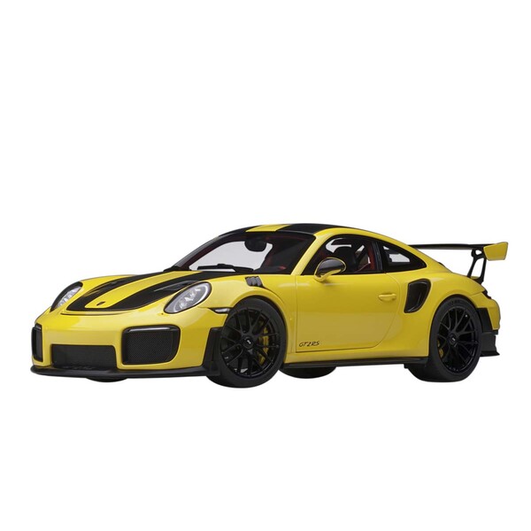 オートアート 1/18 ポルシェ 911 （991.2） GT2 RS ヴァイザッハ・パッケージ （イエロー/カーボンブラック）【78172】 ミニカー 20,513円