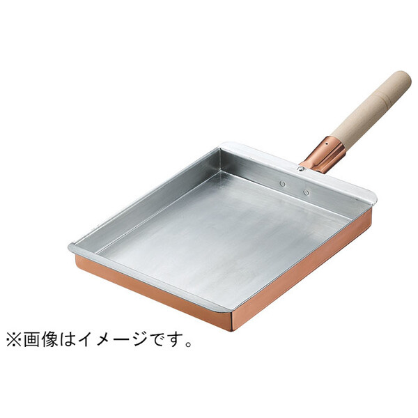田辺金具 銅玉子焼関西型　19.5cm TK2089071 TANABE [TK2089071]