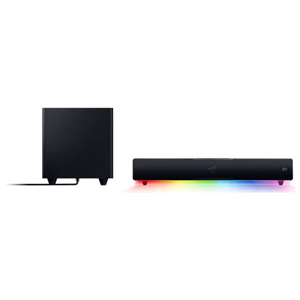 Razer 【国内正規品】Razer Chroma RGB 搭載 デスクトップサウンドバー＆サブウーファーセット RZ05-03920100-R3A1 Leviathan V2