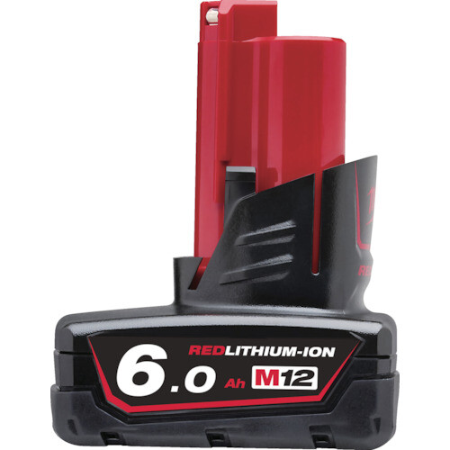 ミルウォーキー M12 6.0Ah バッテリー M12 B6 JP Milwaukee REDLITHIUM-ION 12V 6Ah Milwaukee REDLITHIUM-ION