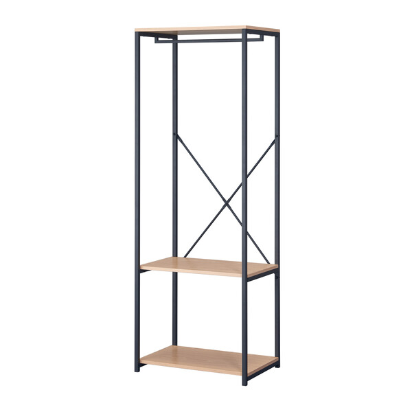 パール金属 シンプルハンガーラック60　(幅80&times;奥行60&times;高さ71cm) N-7799 [N7799パル]｜Joshin web 家電とPCの大型専門店