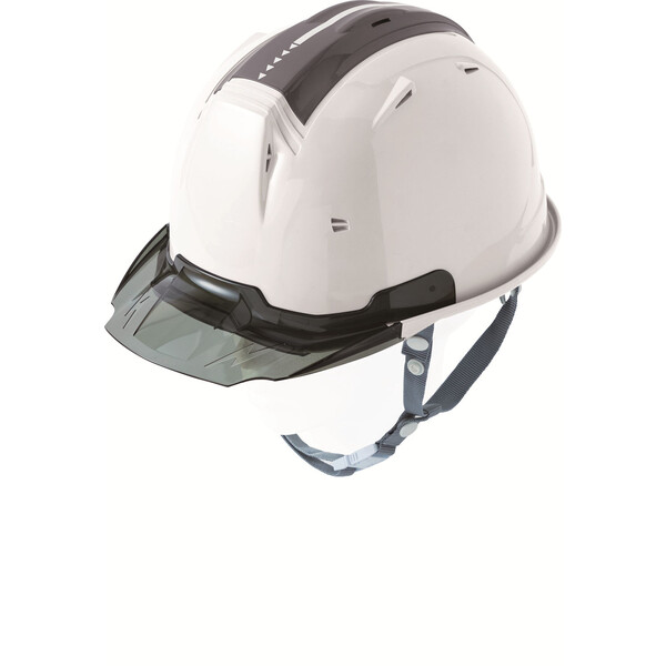 シーズクラブ 0381 リフレクションスケルトンバイザーヘルメットC2 型(シロ F) 0381-18-F C\'s CLUB