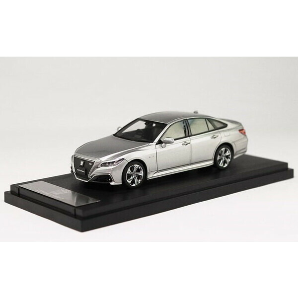 MARK43 1/43 トヨタジャケット冠 RS 現金前貸し 変わり種 2018 プレシャスシルバー【PM43117AHS】 ミニカー