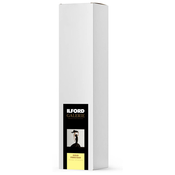イルフォード インクジェット用紙 ゴールドファイバーラグ 1118mmx15mロール 3インチ ILFORD GALERIE GOLD FIBRE RAG 433298