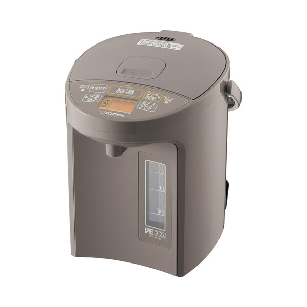 象印 パソコン沸とうVE明かりまほうびん 2.2L ともし火赤銅色 CV-GC22-TL ZOJIRUSHI 優湯生（ゆうとうせい） [CVGC22TL]
