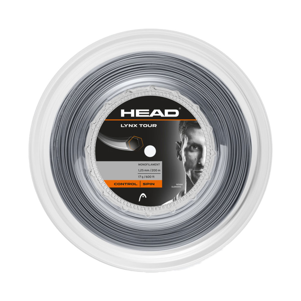 HEAD(ヘッド) 硬式テニス用ストリング LYNX TOUR(ロール)(グレー・サイズ:1.25mm×200m) HTM-281799-GR|Joshin web 家電とPCの大型専門店