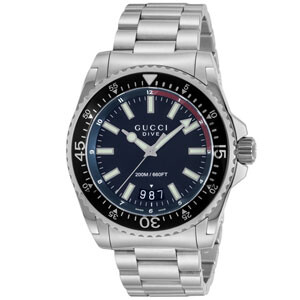 グッチ GUCCI　DIVE クオーツ　メンズタイプ YA136212【返品種別B】｜Joshin web 家電とPCの大型専門店