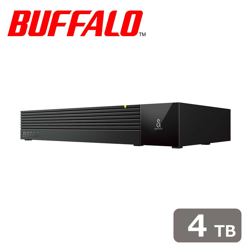 バッファロー｜BUFFALO SeeQVault対応 録画用 外付けハードディスク 4TB HD-SQS4U3-A｜Joshin web 家電とPCの大型専門店