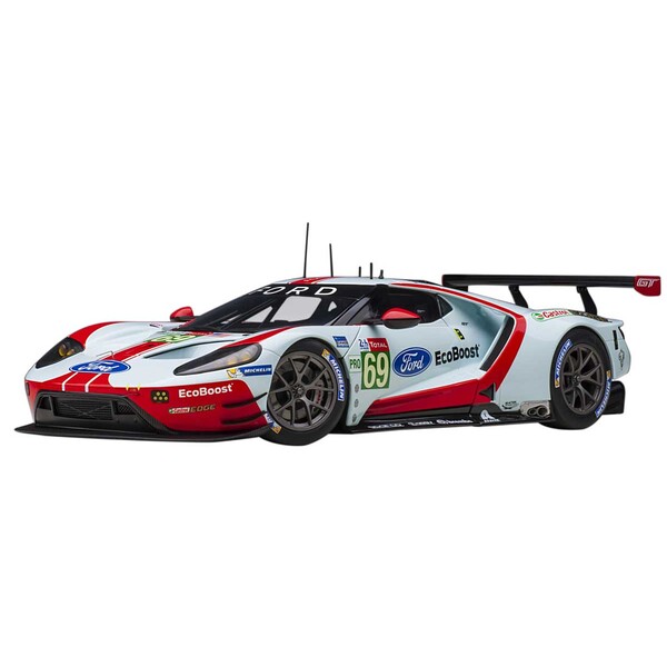 オートアート 1/18 フォード GT 2019 #69 （ル・マン24時間レース LMGTE Proクラス）（ライトブルー/レッド）【81913】 ミニカー
