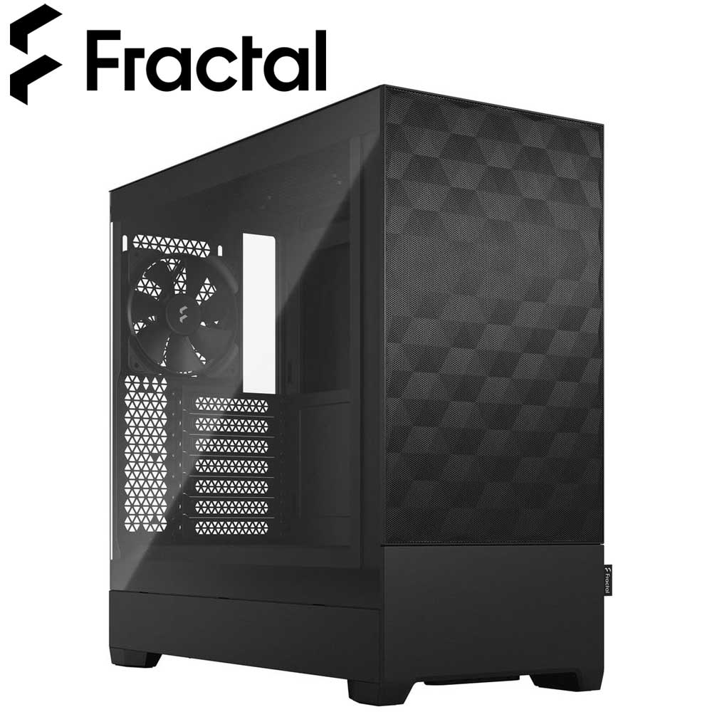 Fractal Design｜フラクタルデザイン ミドルタワー型PCケース Pop Air Black TG Clear Tint FD-C-POA1A-02