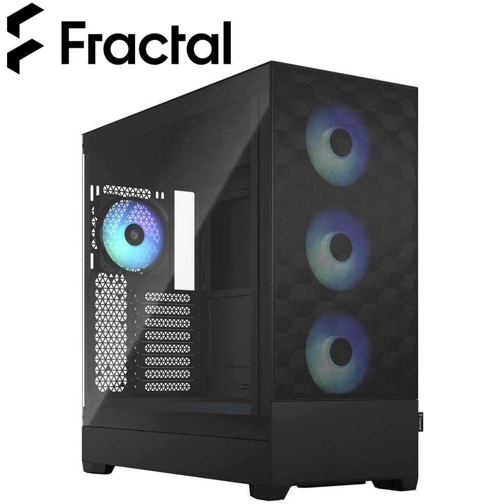 Fractal Design｜フラクタルデザイン フルタワー型マイコン容れもの Pop XL Air RGB Black TG Clear Tint  FD-C-POR1X-06