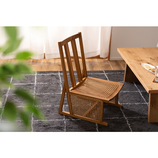 東谷 フロアチェア(幅42&times;奥行51.5&times;高さ67&times;シート高さ25.5cm) NRS-427 [NRS427アズマヤ]｜Joshin web 家電とPCの大型専門店