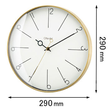 インターフォルム 掛け時計 INTERFORM Manon マノン ウォールクロック CL-3882 [CL3882]【返品種別A】｜Joshin web 家電とPCの大型専門店