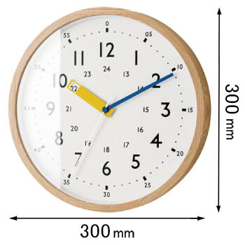 インターフォルム 電波掛け時計 INTERFORM Storuman ストゥールマン ウォールクロック（イエロー） CL-2937YE [CL2937YE]【返品種別A】