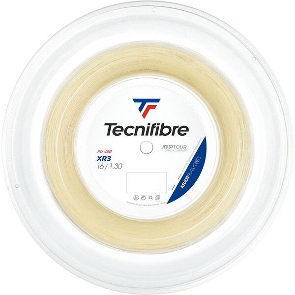 Tecnifibre(テクニファイバー) 硬式庭球用縒り糸 XR3 1.30（自然的・大きさ：200m） TCF-01RXR330XN